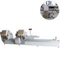 PVC Door Window  Frame  Double Head Precision Cutting Saw Machine